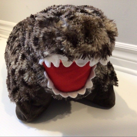 PILLOW Pets Crocodile T-Rex plush pillow - Picture 2 of 10